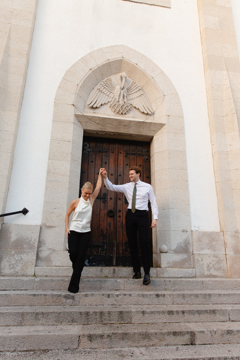 Hochzeitsfeier Paar Hamburg Kirche